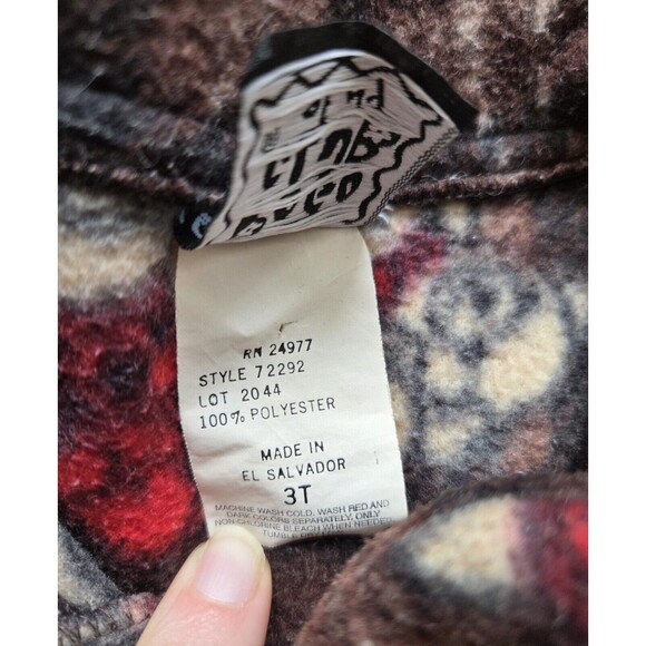 Pogo Club of NY Teddy Bear Fleece Button Jacket 3T - Picture 5 of 5